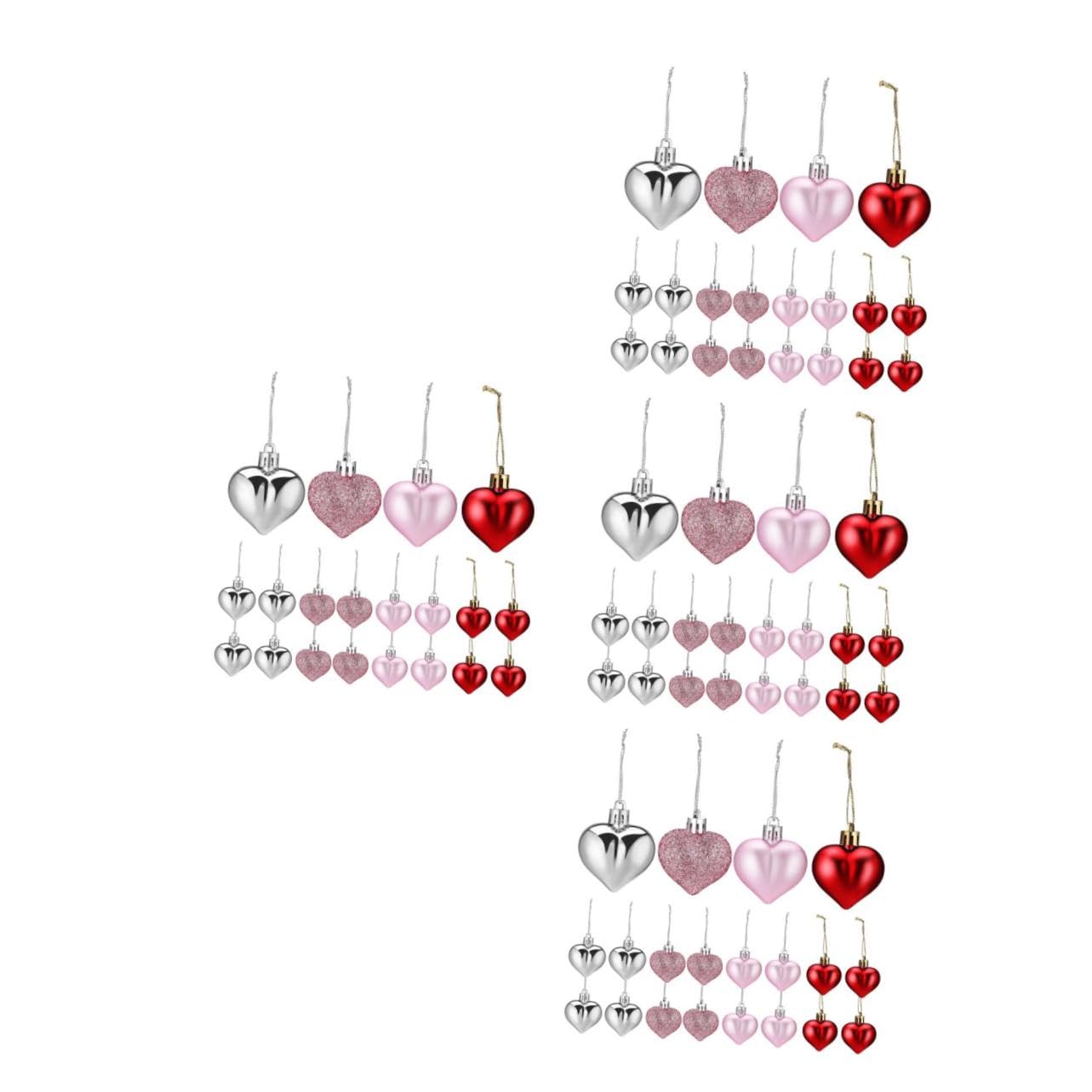 Ornements cœur de Saint-Valentin Cabilock 192 pièces pour décorer vos tables