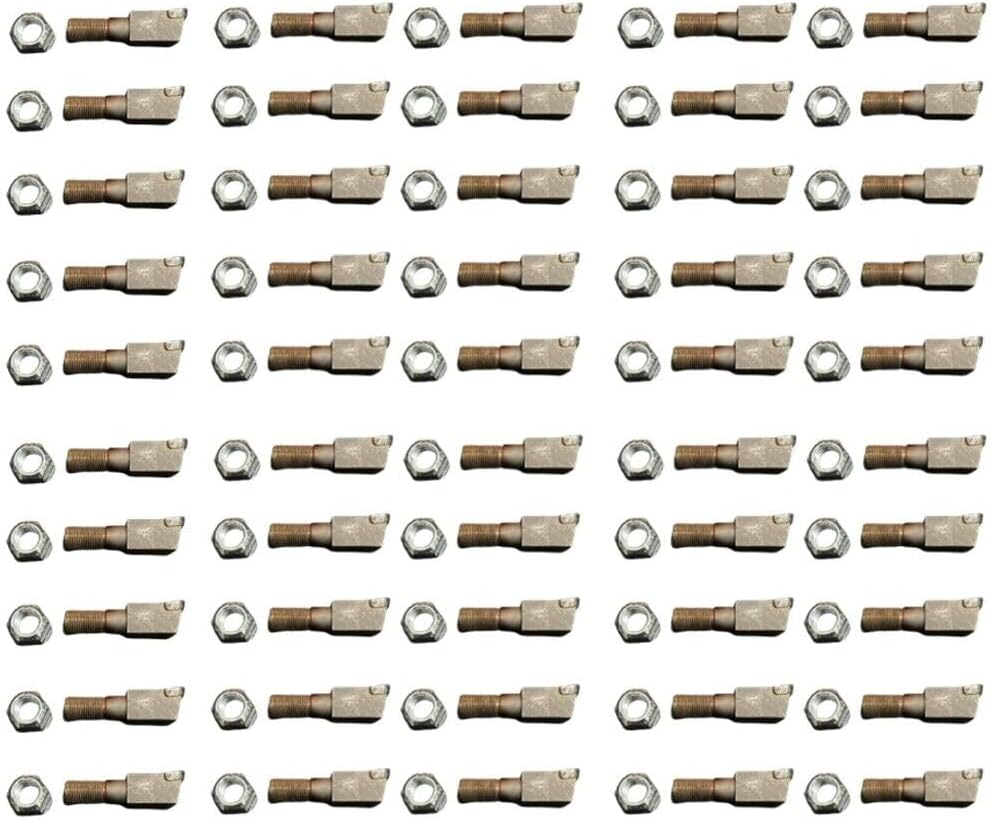 ARP Ashland Baumalight Bradco JCB Stumper Shaver Stump Grinder Teeth | Carbide Tipped Stump Grinder Teeth and Nuts | Size: 2 1/2"" | 50 Pack, CFN-S212