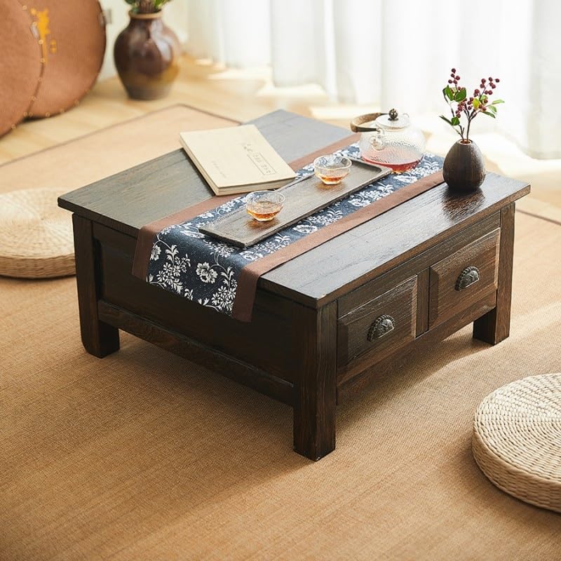 Amazon.com: HEXEH Side Table Old Chinese Style Dining Table Wooden