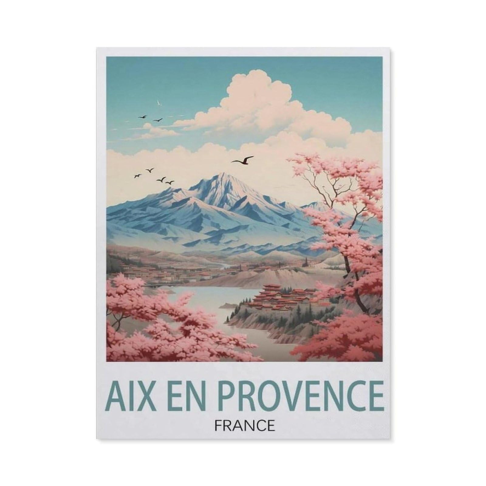 BEAYODKP Diamond Painting，Aix En Provence France（30x40cm）