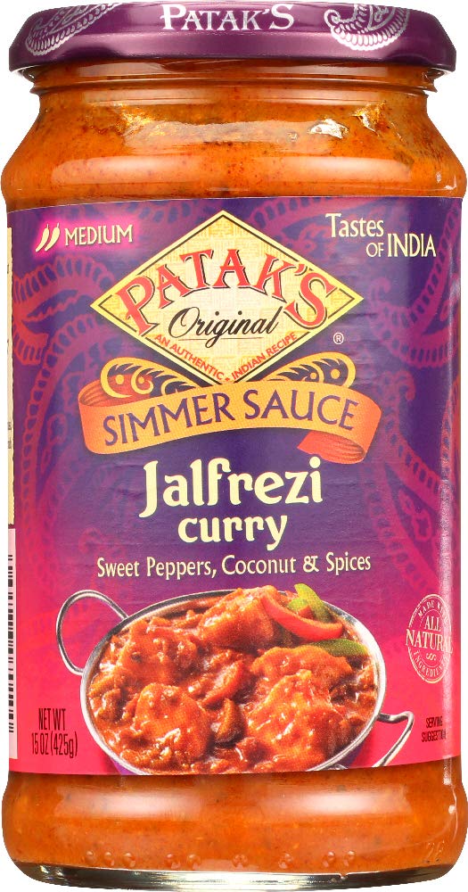 Patak's Jalfrezi Sauce, 14.5-Ounce (Pack of 6) ( Value Bulk Multi-pack)