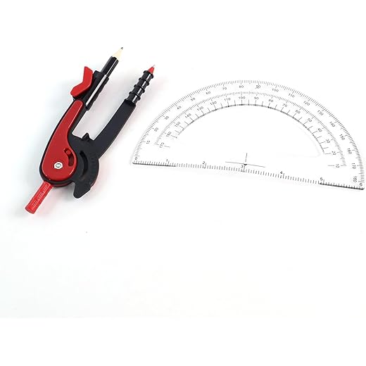 Geometry Set + Compass & Protractor Kit