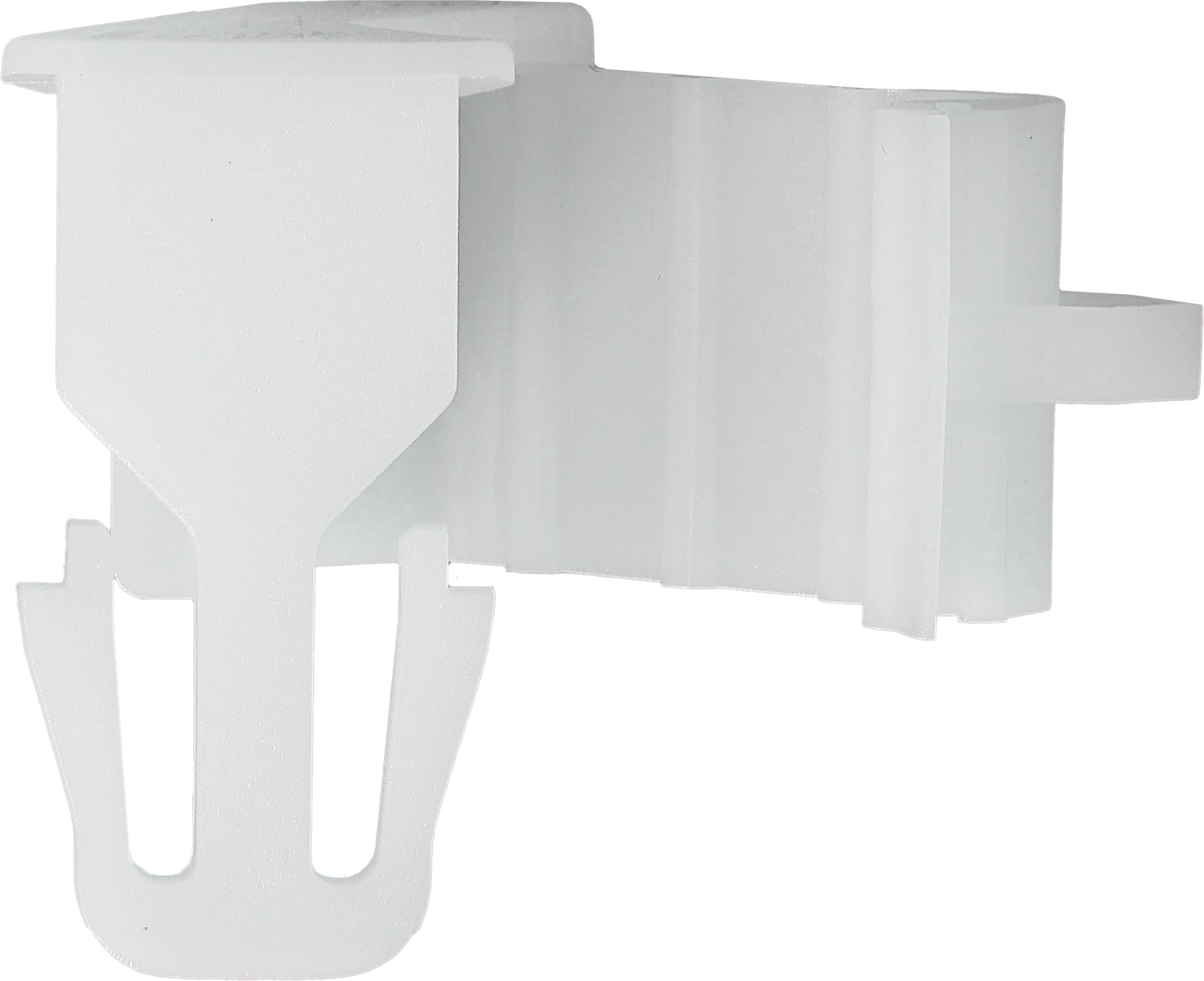 Restagraf - Fixings for Awning Bay Grille - Compatible with RENAULT MEGANE III, SCENIC III - Ref 12074 - Pack of 5, White