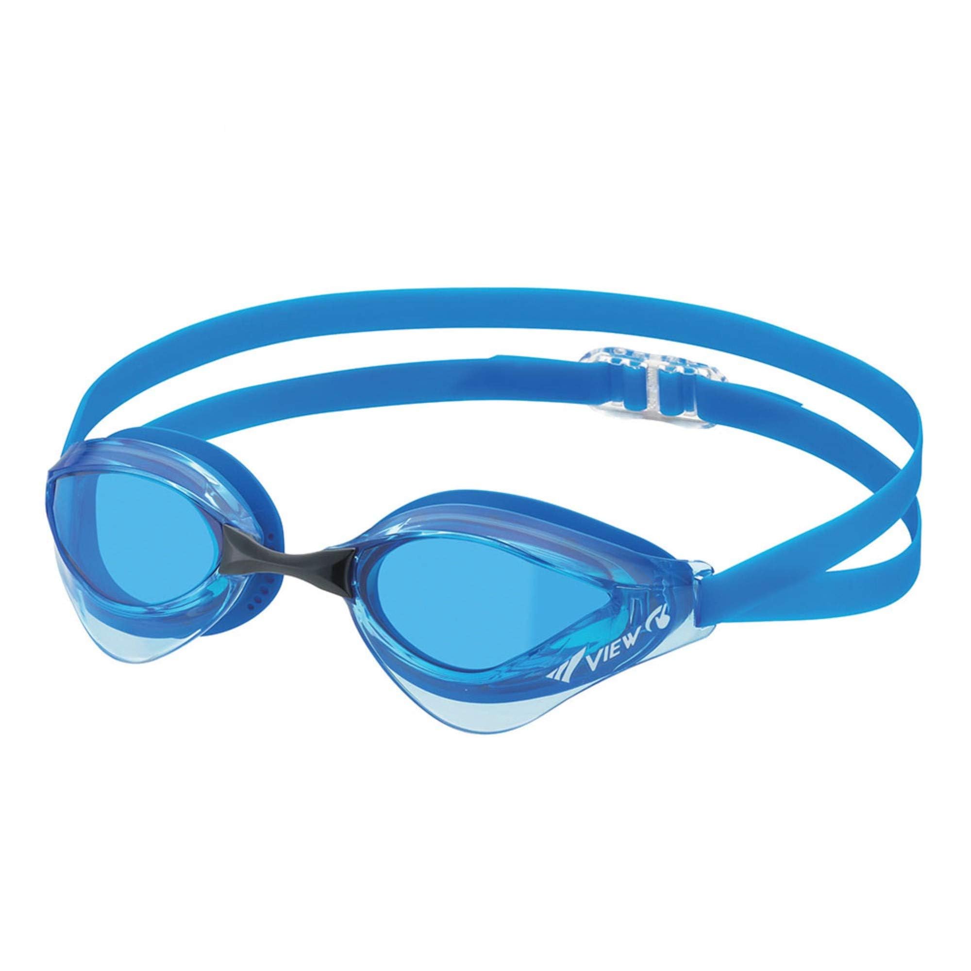 VIEW Swimming Gear V-230ASA Blade Orca SWIPE Racing Schwimmbrille, Blau