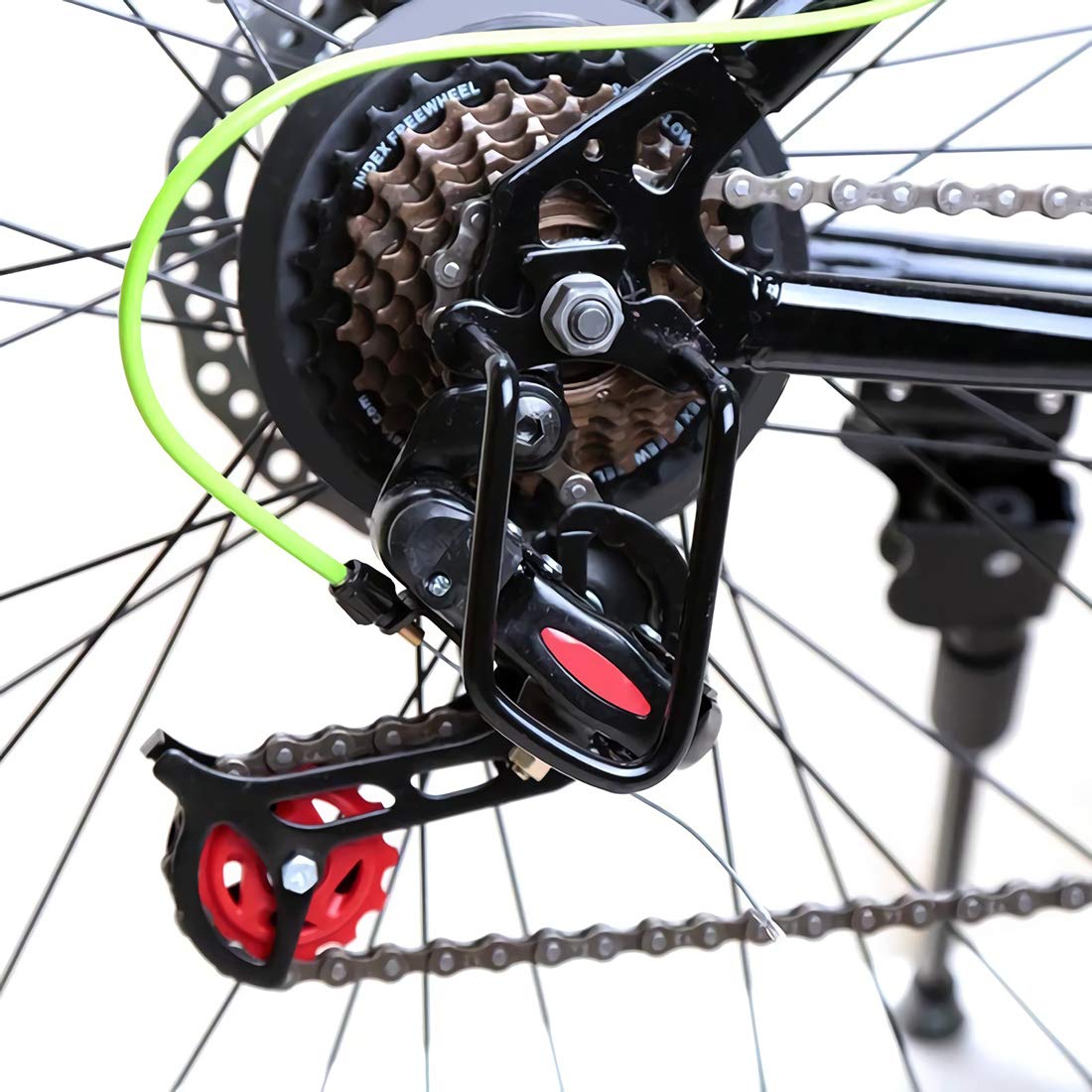 Garde Protection Dérailleur Arrière Vélo - Protecteur Chaîne VTT En Acier