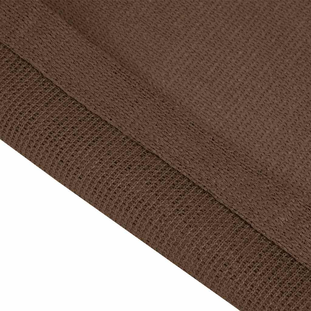 vidaXL Tappeto da Tenda 400x500 cm Marrone