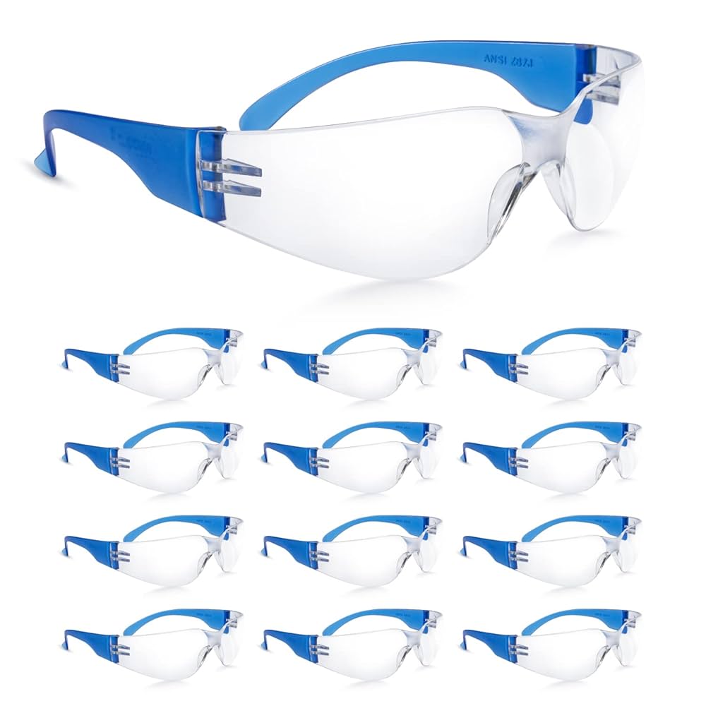 Amazon.com: amoolo Safety Glasses for Men Bulk of 24