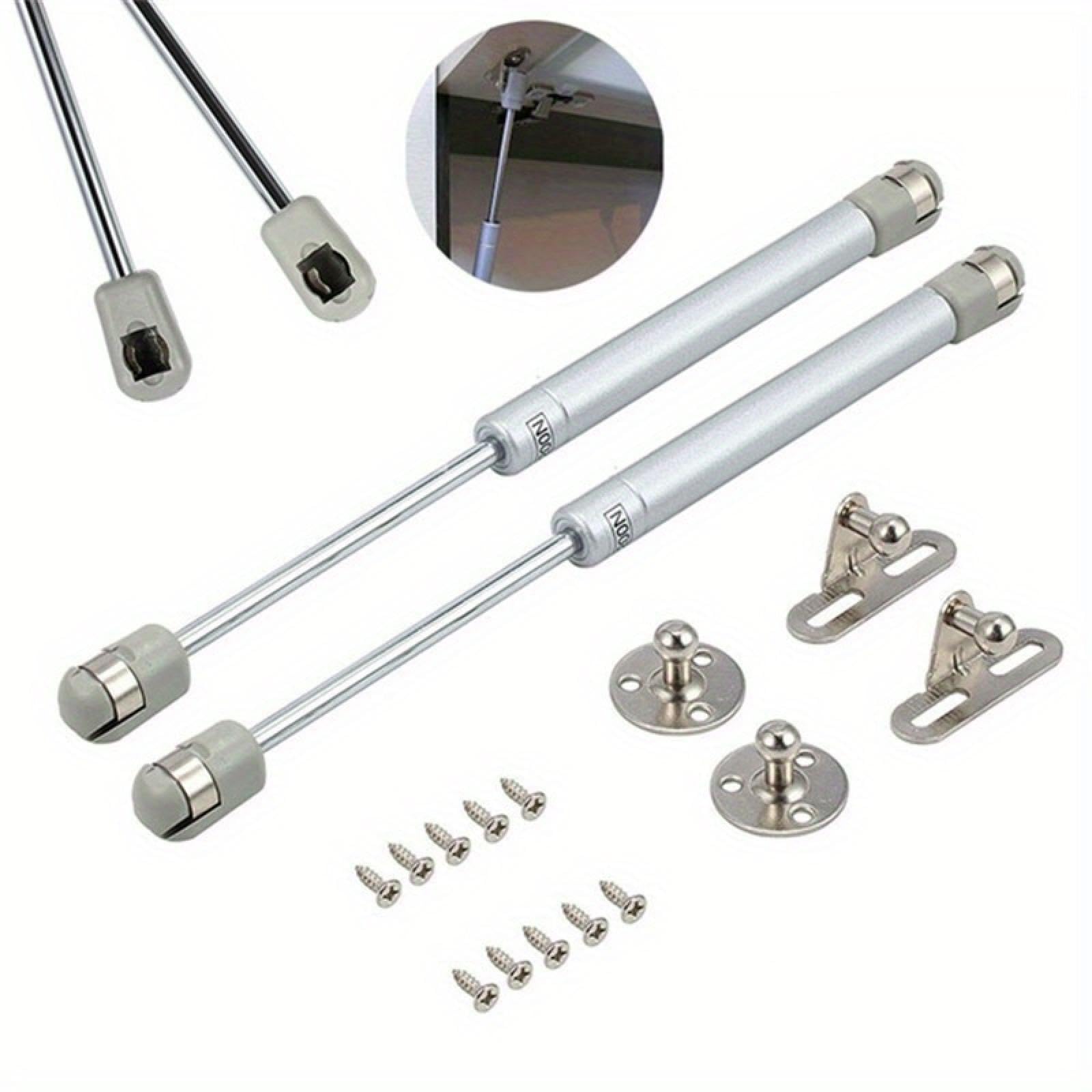 2 szt. Zawiasy do drzwi szafek meblowych z cichym zamknięciem, hydrauliczny podnośnik gazowy, pręt podporowy, ciśnienie 100/120/150/200n (120N)