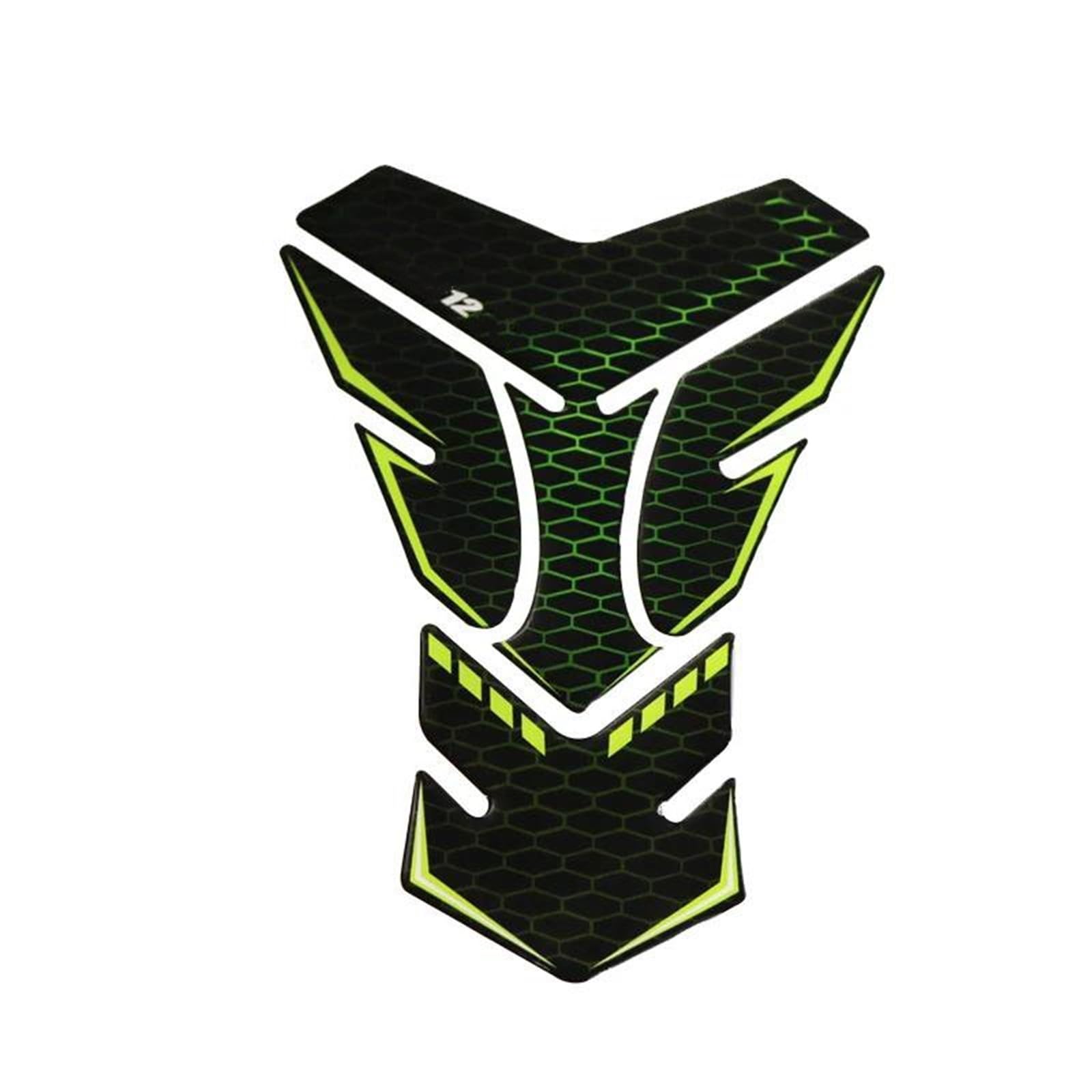 Motorcycle Fuel Tank Pad Protection Sticker Decal Fairing Kit Knee for Kawasaki ZX12R ZX-12R(Style 1)