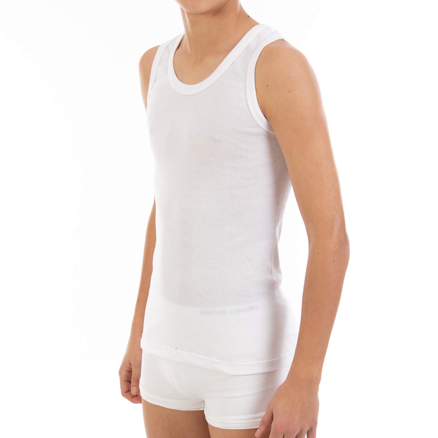 Multipack Camiseta Interior de niño LCT370, de Tirante Ancho. Colección Cool Cotton