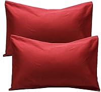 Vista 21 de Fundas de almohada de 600 hilos 100% algodón egipcio ultrasuaves de calidad hotelera de lujo, paquete de 2 unidades, tamaño estándar de 20 x 26