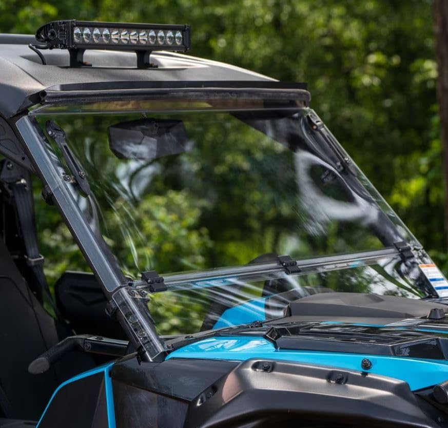 yaami  Yamaha Wolverine Folding Polycarbonate Windshield, #B4M-F83J0-V0
