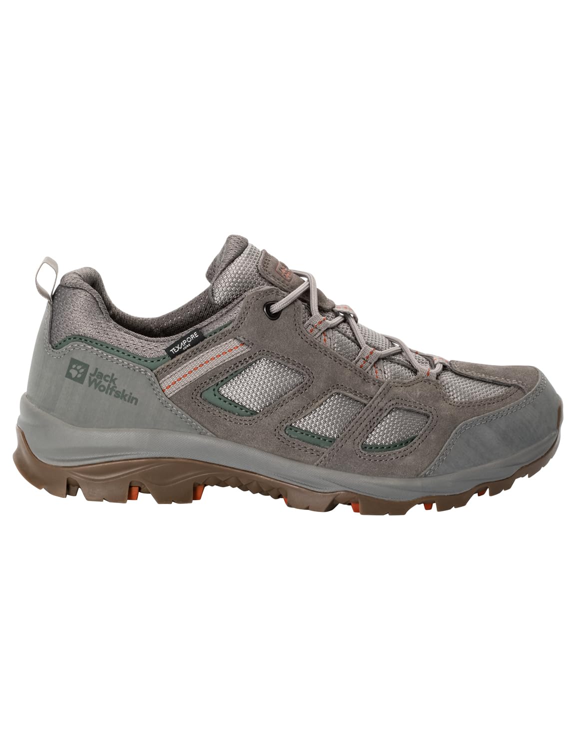 Jack Wolfskin Vojo 3 Texapore Low M Herren Outdoorschuhe , Smokey Grey, 42 EU
