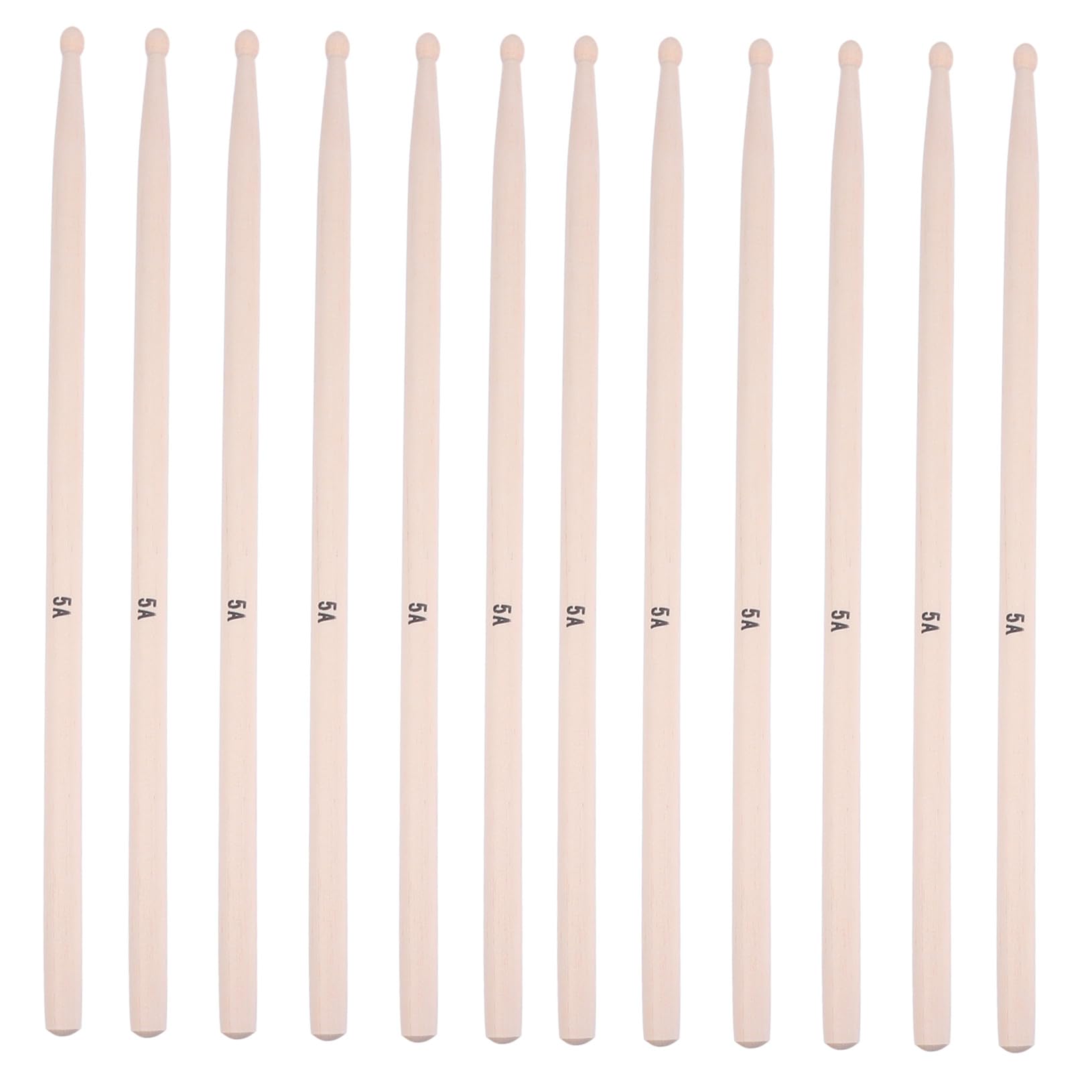 Toyvian 20 Sztuk Bęben Stożek Okrągła Końcówka Podudzia Drewniane Podudzia Drewniane Rytm Kije Końcówka Bęben Pałeczki Marszowe Bęben Bęben Ręczny Kij Dla Dzieci Bęben Drewniany Pałeczka