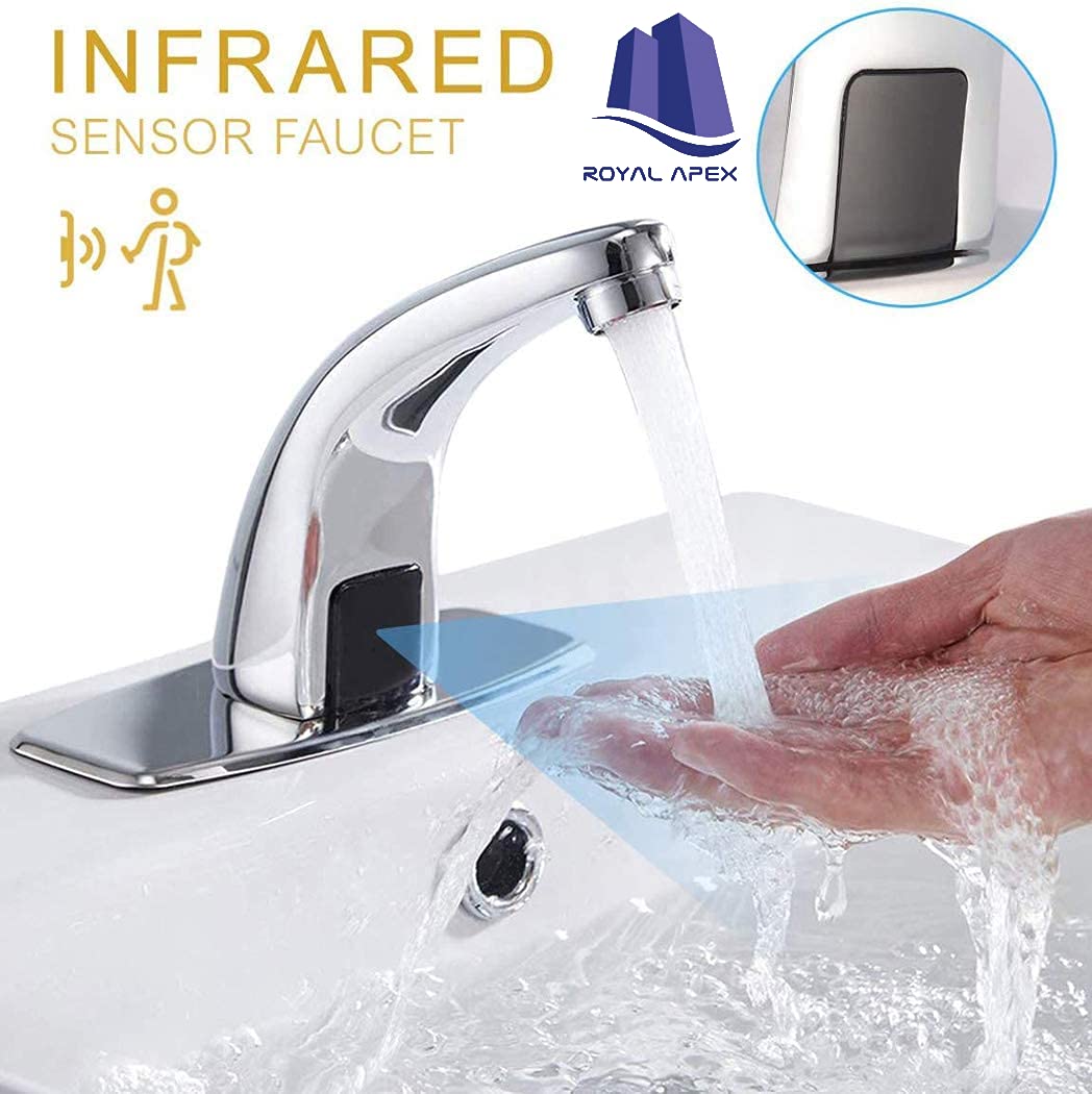 Royal Apex Angel Automatic Sink Mixers Sensor Tap Hands Free Infrared Water Tap Hands Touchless