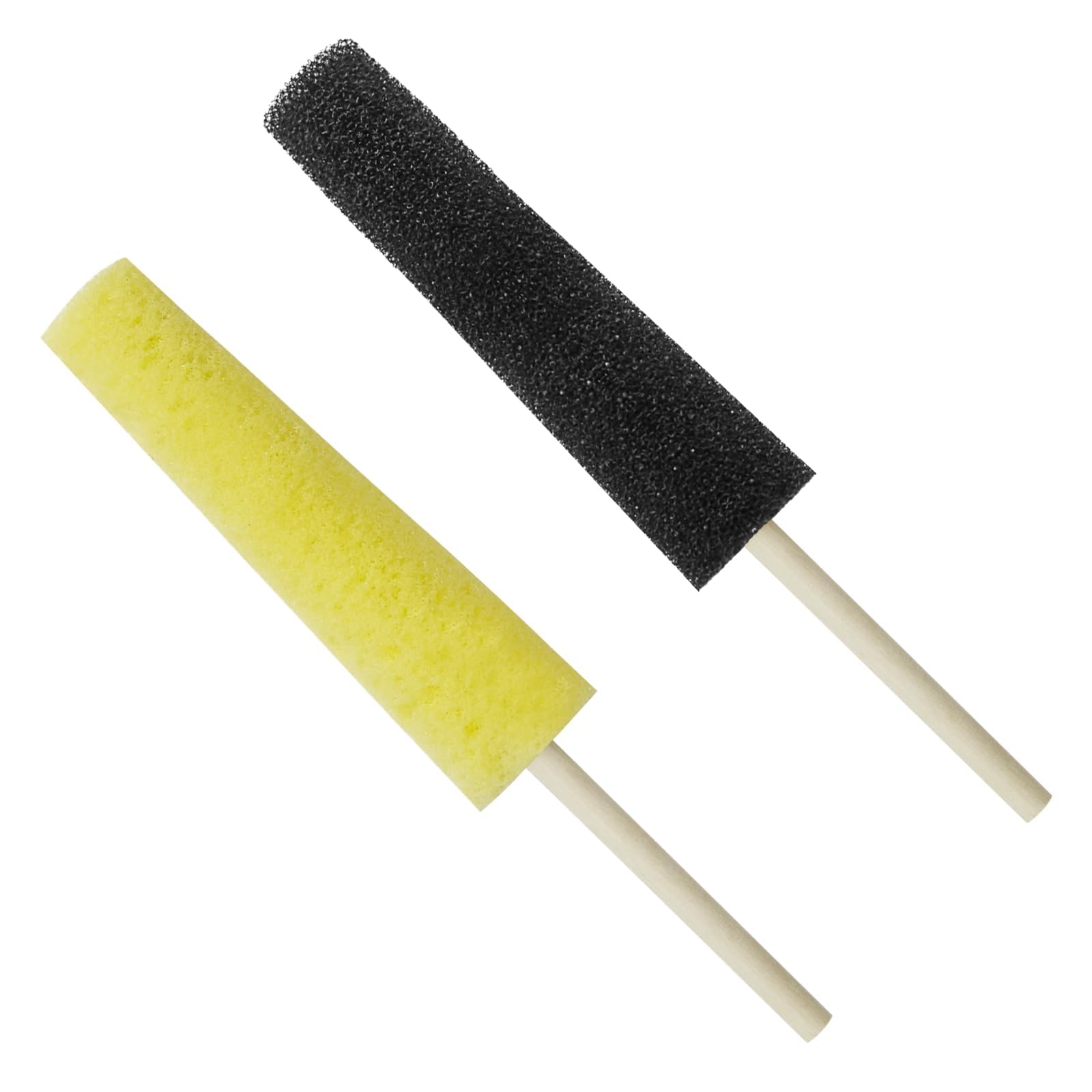 Ceramic Tools Burr Repair Sponge Stick Pottery Sponges, Two Colors Pottery Trimming Tools Supplies for Clay Making Ceramic Tools Accessories, Sponge