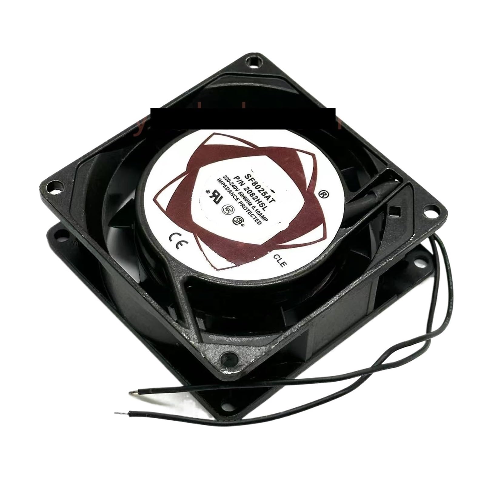 YMUGUEGH SF8025AT AC 220-240V 0.10A 80x80x25mm 2-wire Server Cooling Fan