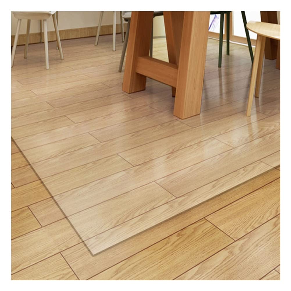 Transparent PVC Chair Mats Transparent PVC Mat Hard Floor Protection Mat 1 5mm Thick Home Office Desk and