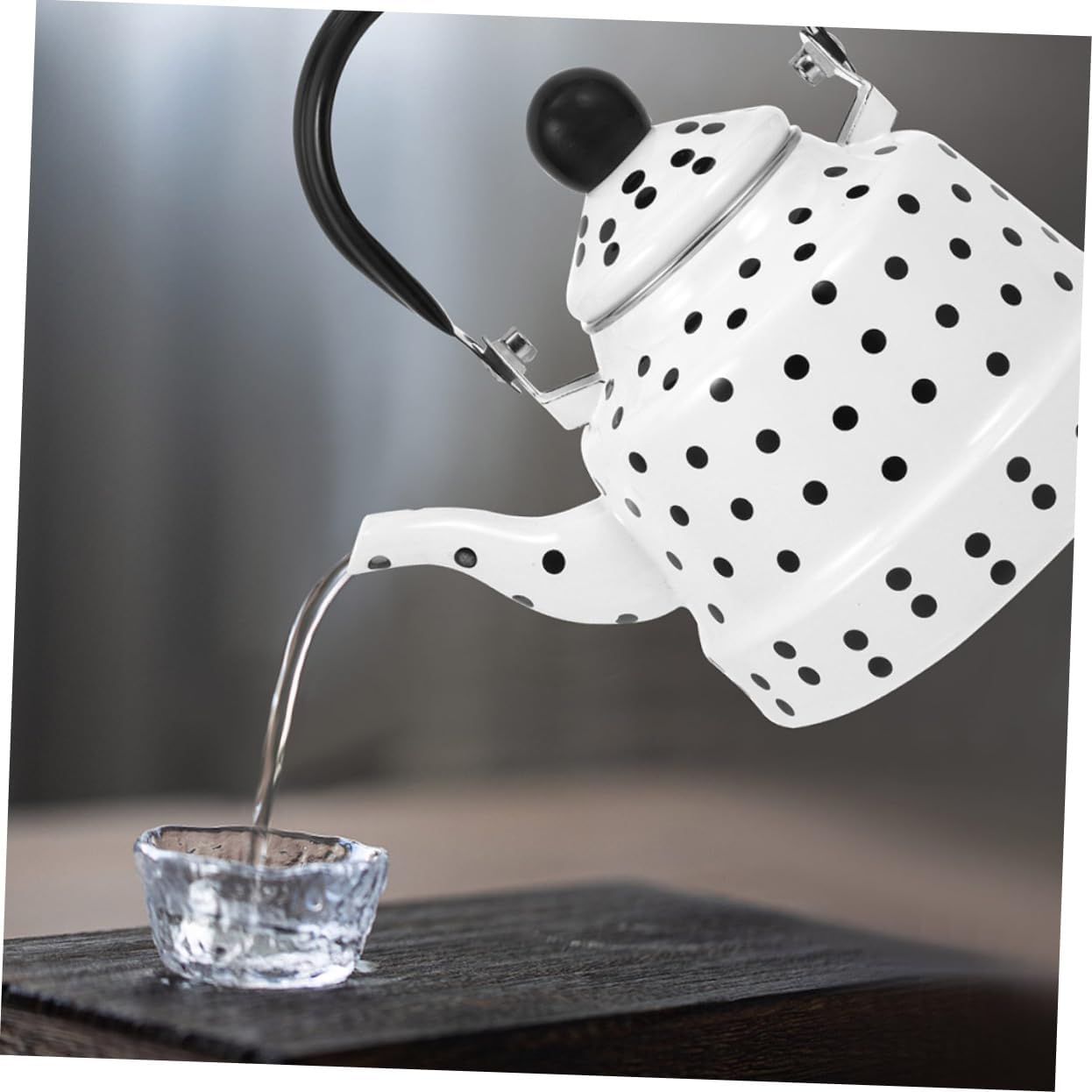 Cabilock Water Boiler Kettle Stovetop Teakettle for Tea Stove Top Tea House Restaurant Enamel Kettle Kitchen