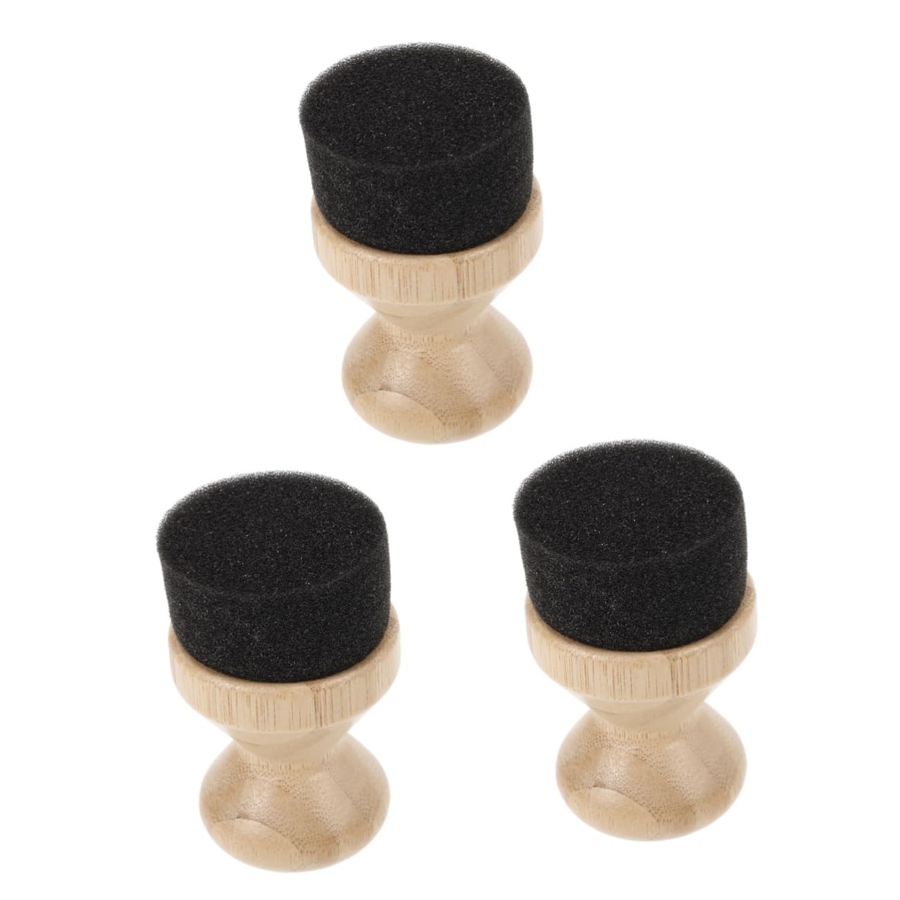 HONMEET 3pcs Oil and Cream Applicator Cutting Board Tool and Restores Wood Ergonomic Handle for Easy Use for Kitchen and Wood Utensil Care