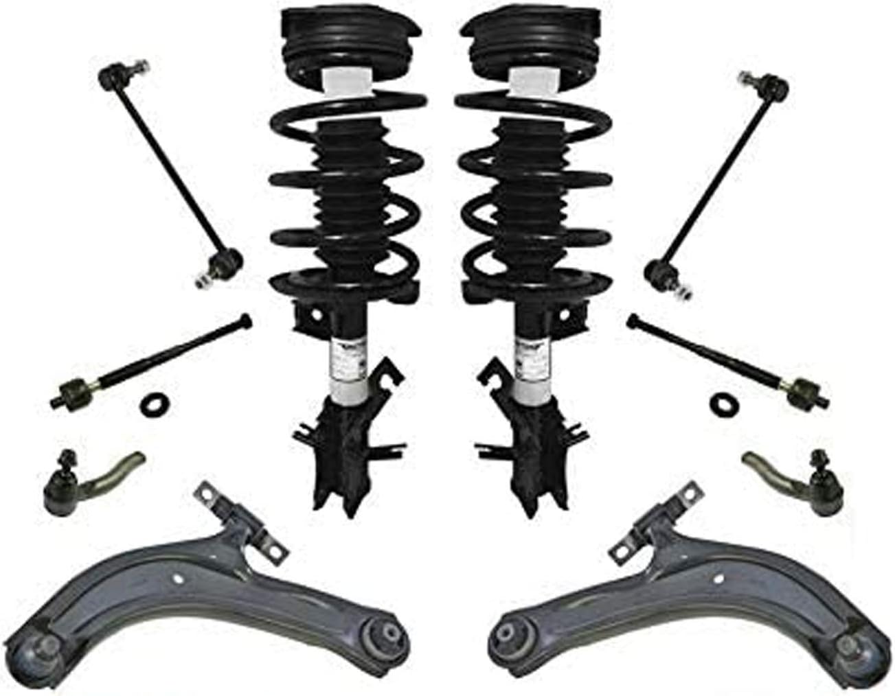 Control Arms Coil Spring Struts Ball Joints Tie Rods