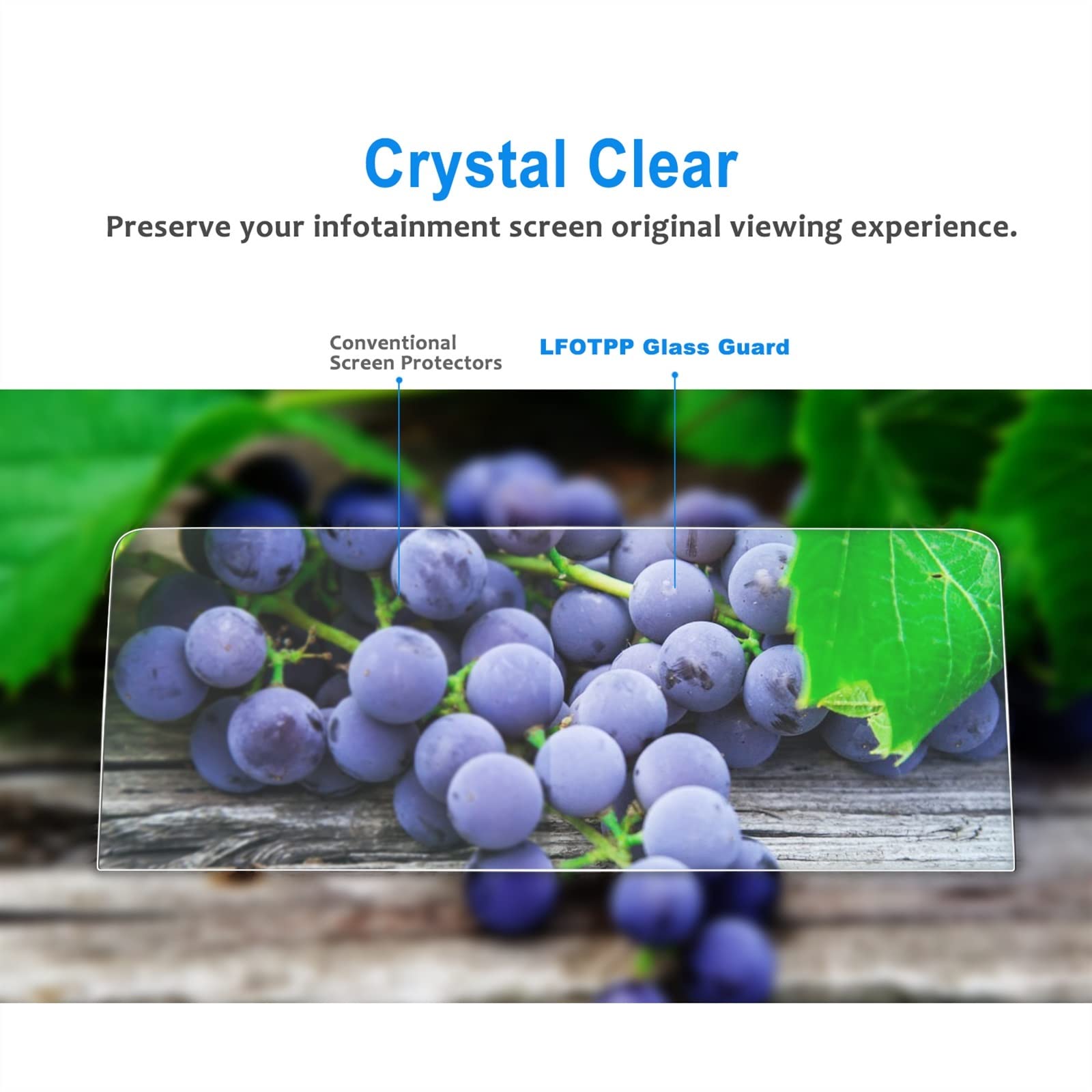 Protector De Pantalla Cristal Templado Navegación Coche para VW Tiguan II GTE Allspace Discover Pro 9,2 Pulgadas