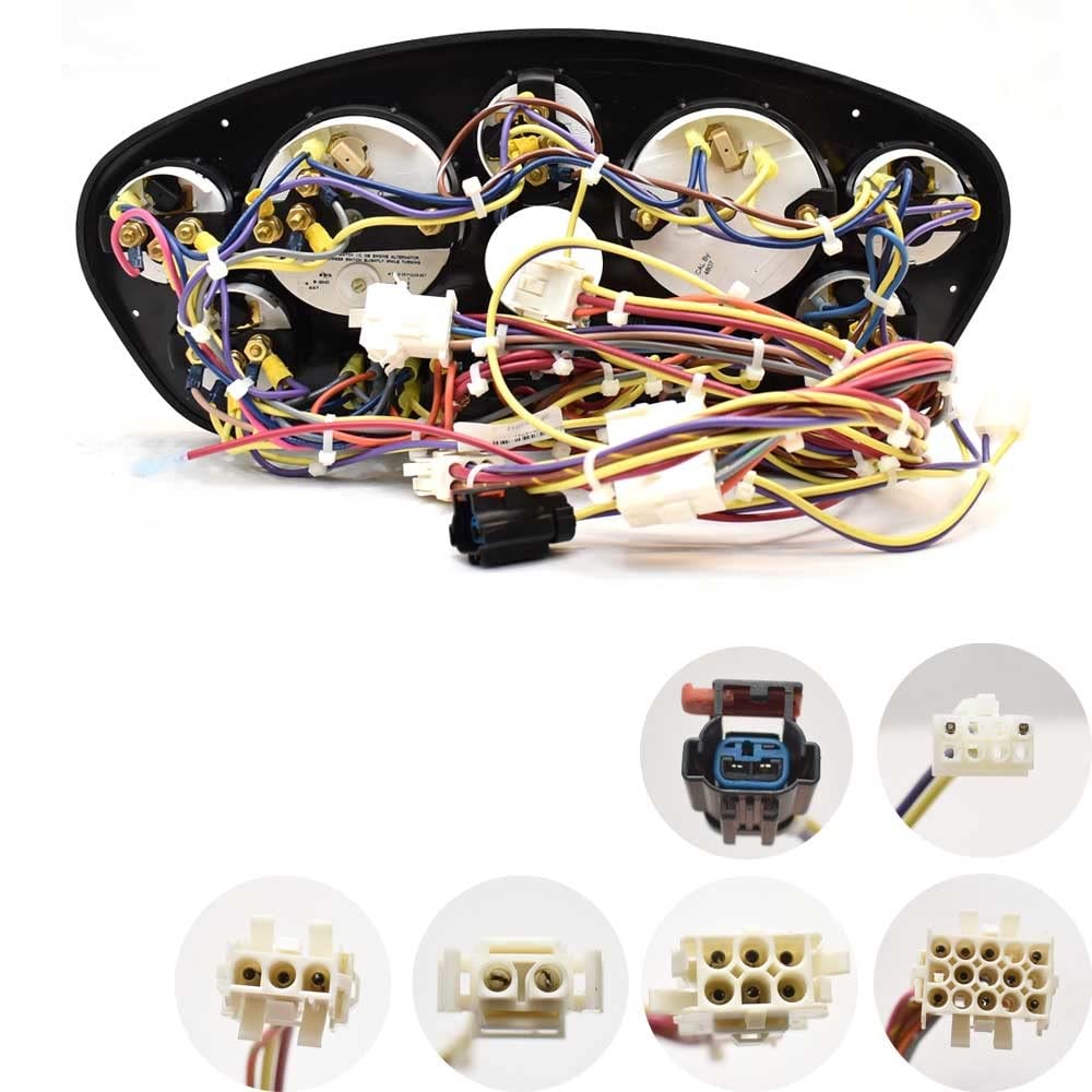 Glastron Boat Gauge Panel 025-4741 | GT 185 Mercury Woodgrain