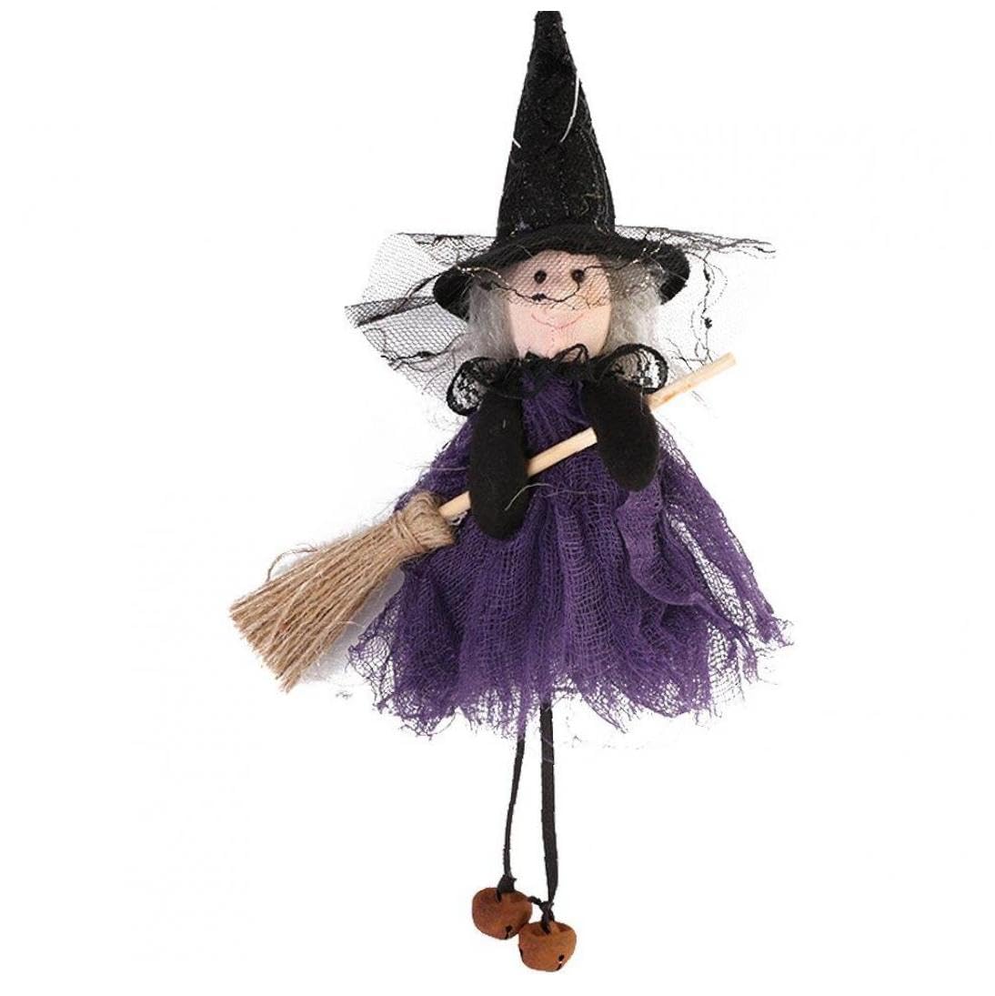 Amazon | KJOET 魔女 人形魔 ハロウィーン 屋外 装飾 吊り下げ式