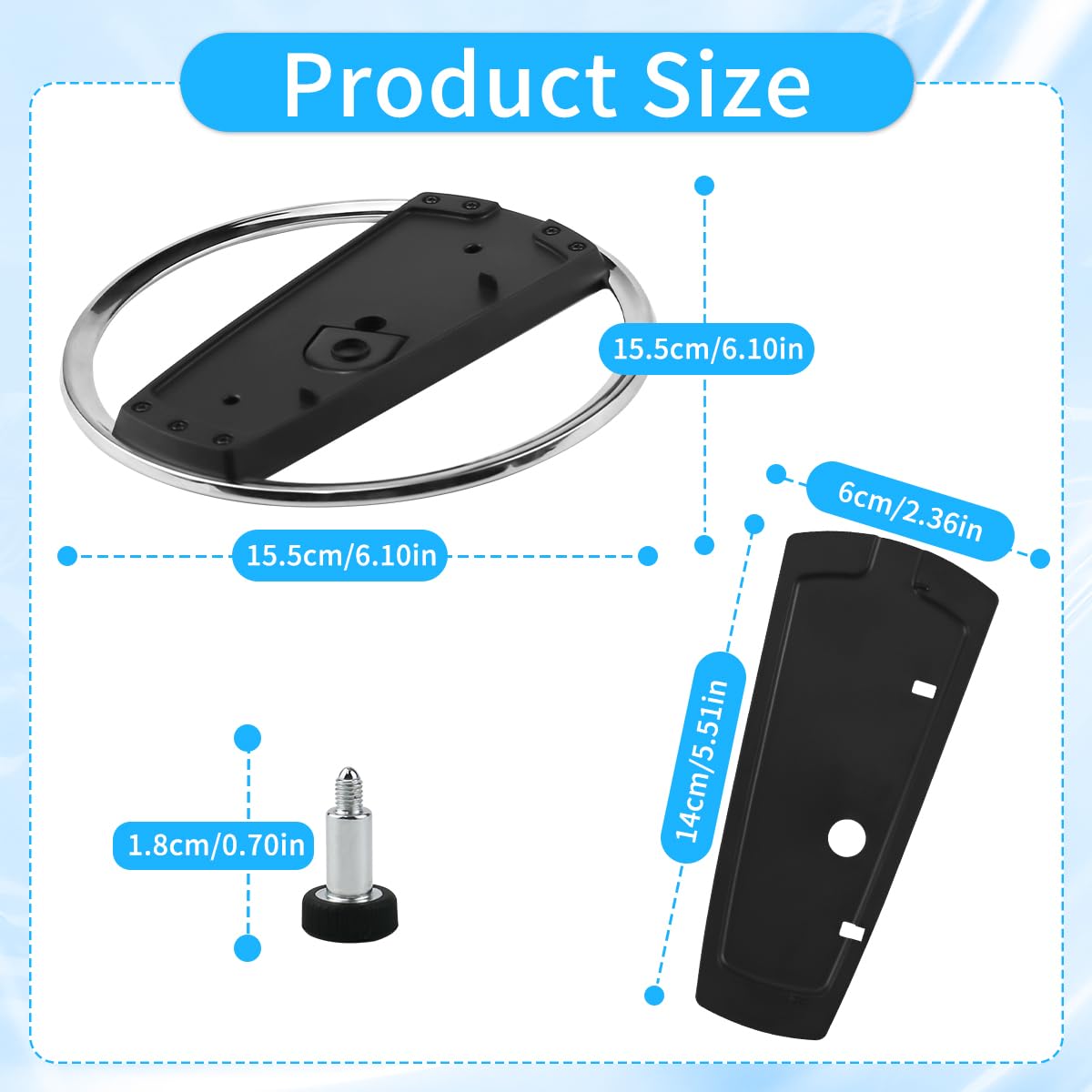 Support Vertical pour PS5, Support pour Playstation 5 Slim, PS5 Slim/PS5 pour Playstation 5 Discs Et Numérique, Support Vertical pour Console PS5 Slim, Robuste Et Solide, Noir