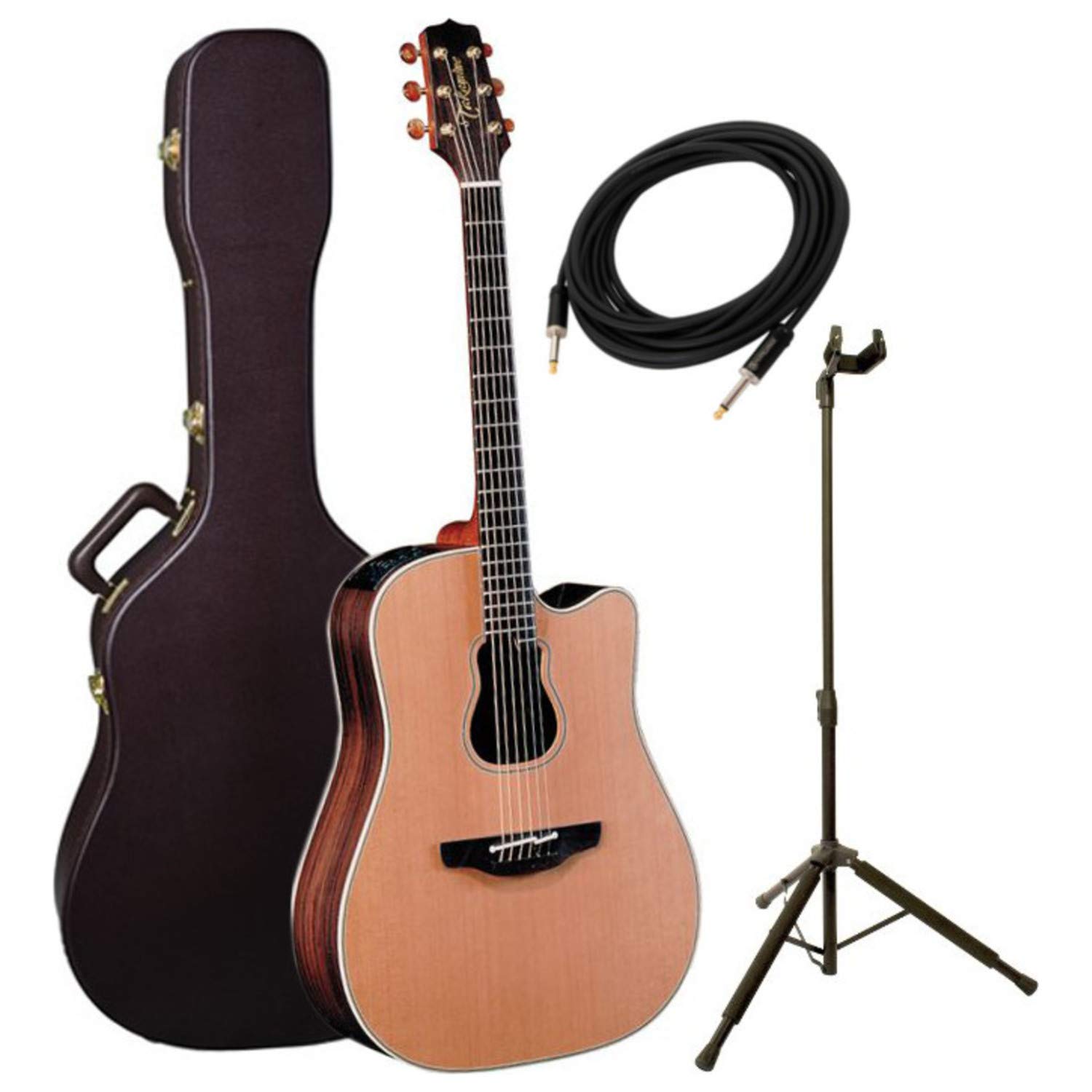 Takamine GB7C Garth Brooks Acoustic-Electric Guitar with Case, Stand, and Cable
