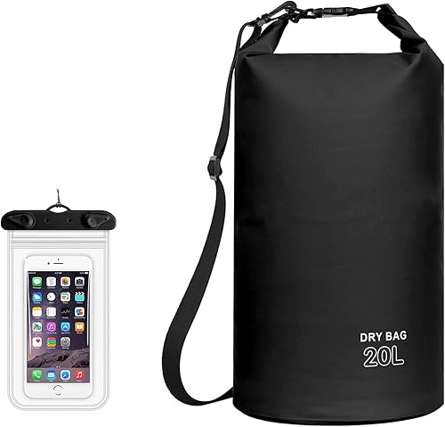 Heighco - Bolsa seca impermeable a prueba de arena para mujeres y hombres, mochila seca enrollable que mantiene el equipo seco para campamento,