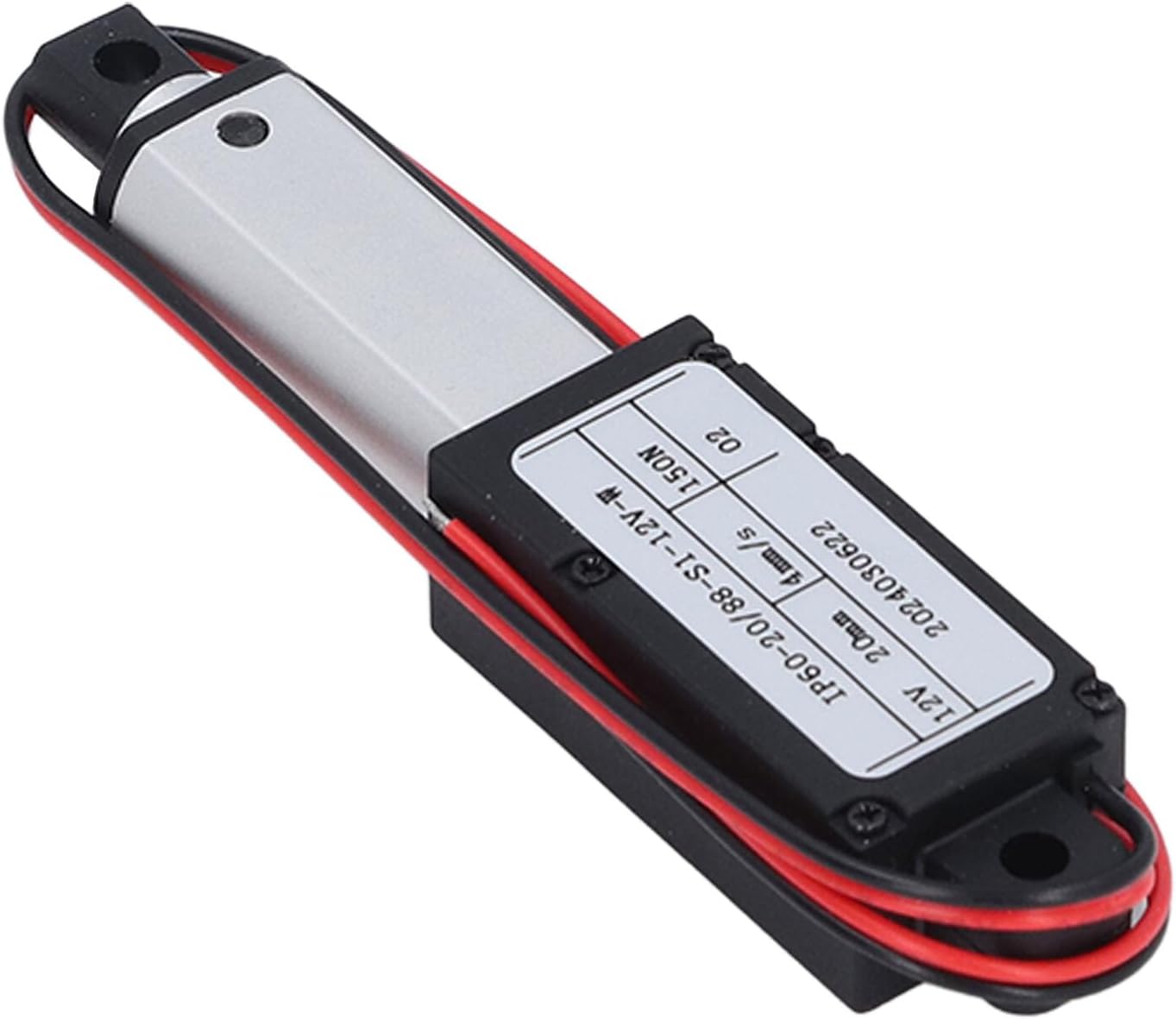 Sanpyl Micro Linear Actuator, Electric Micro Linear Actuator Telescopic Mini Small Motion Actuator 20mm Stroke 150N DC12V, Sanpyl6epru9og7n