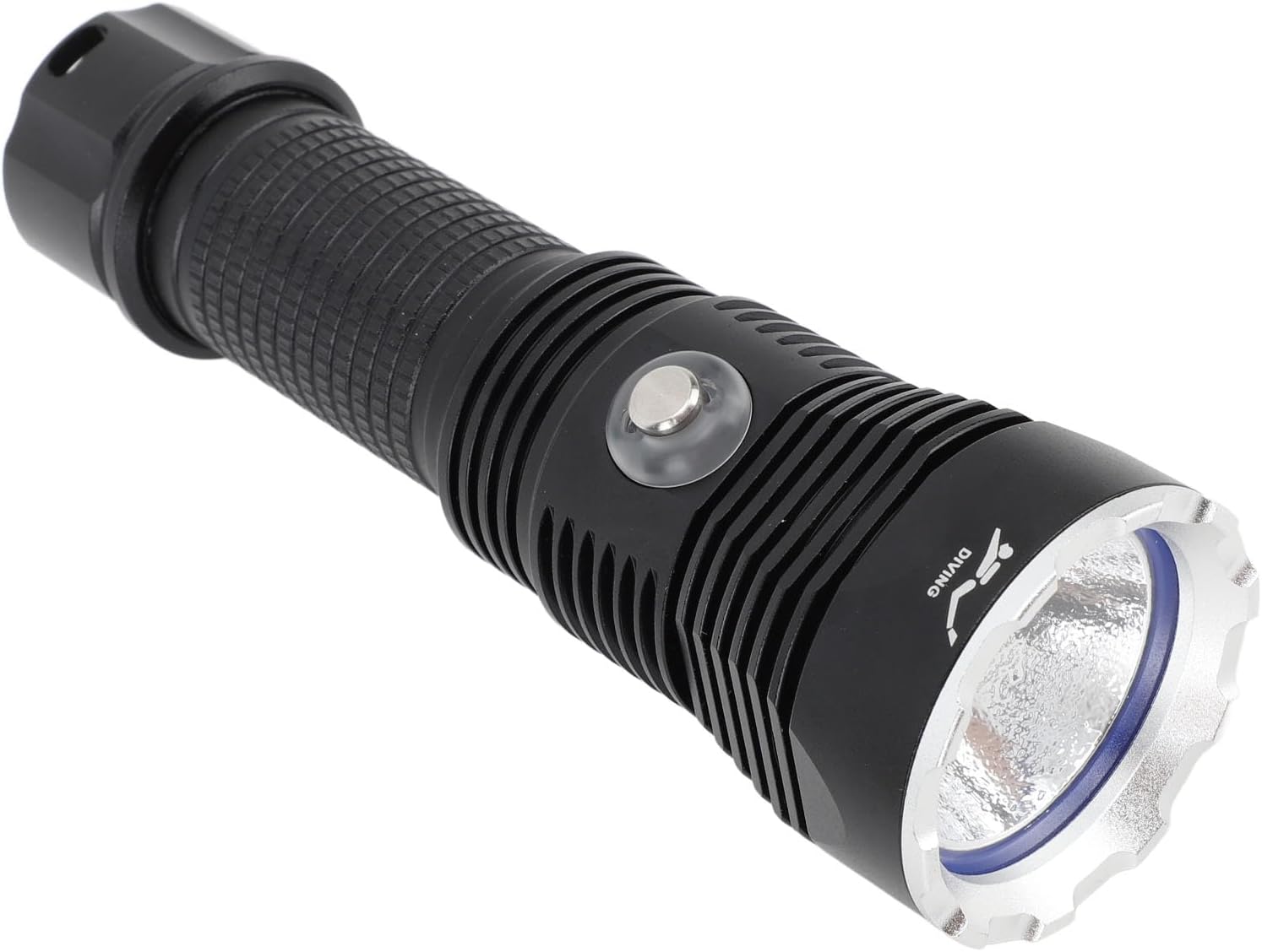 Diving Flashlight LED, IPX8 Waterproof 3000LM Infinitely Dimmable Light, 100M Depth for Scuba, Snorkeling, Cave Exploration, Lightweight Aluminum Dive Torch
