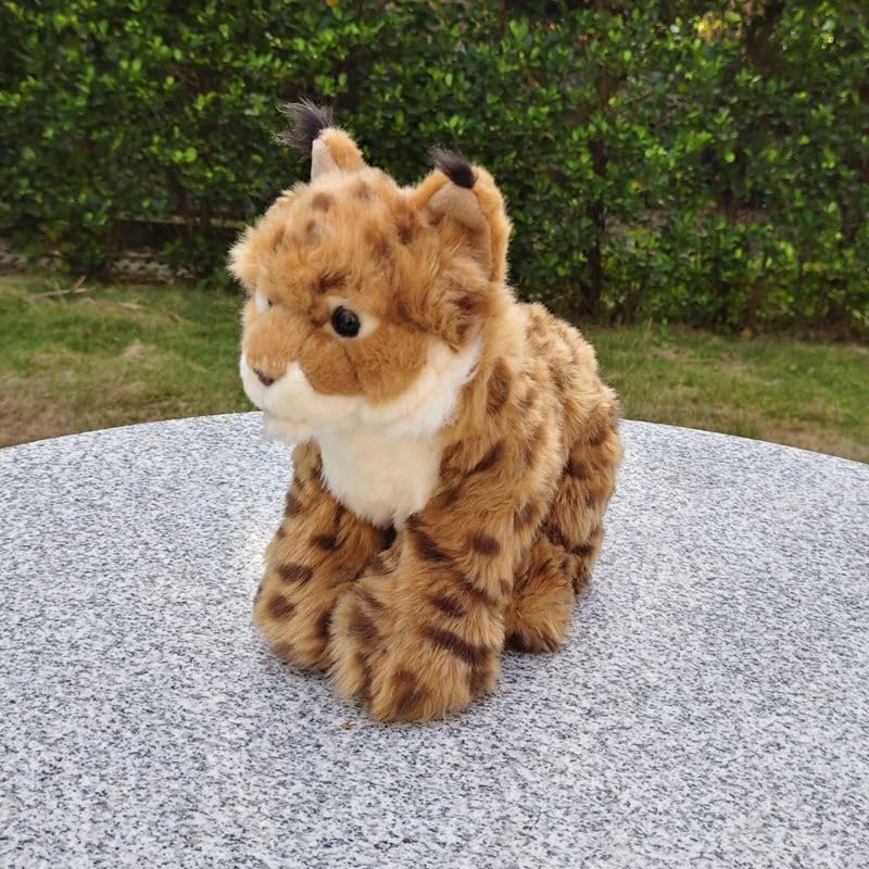 Giocattolo di peluche realistico, animale pezza, bambola morbida