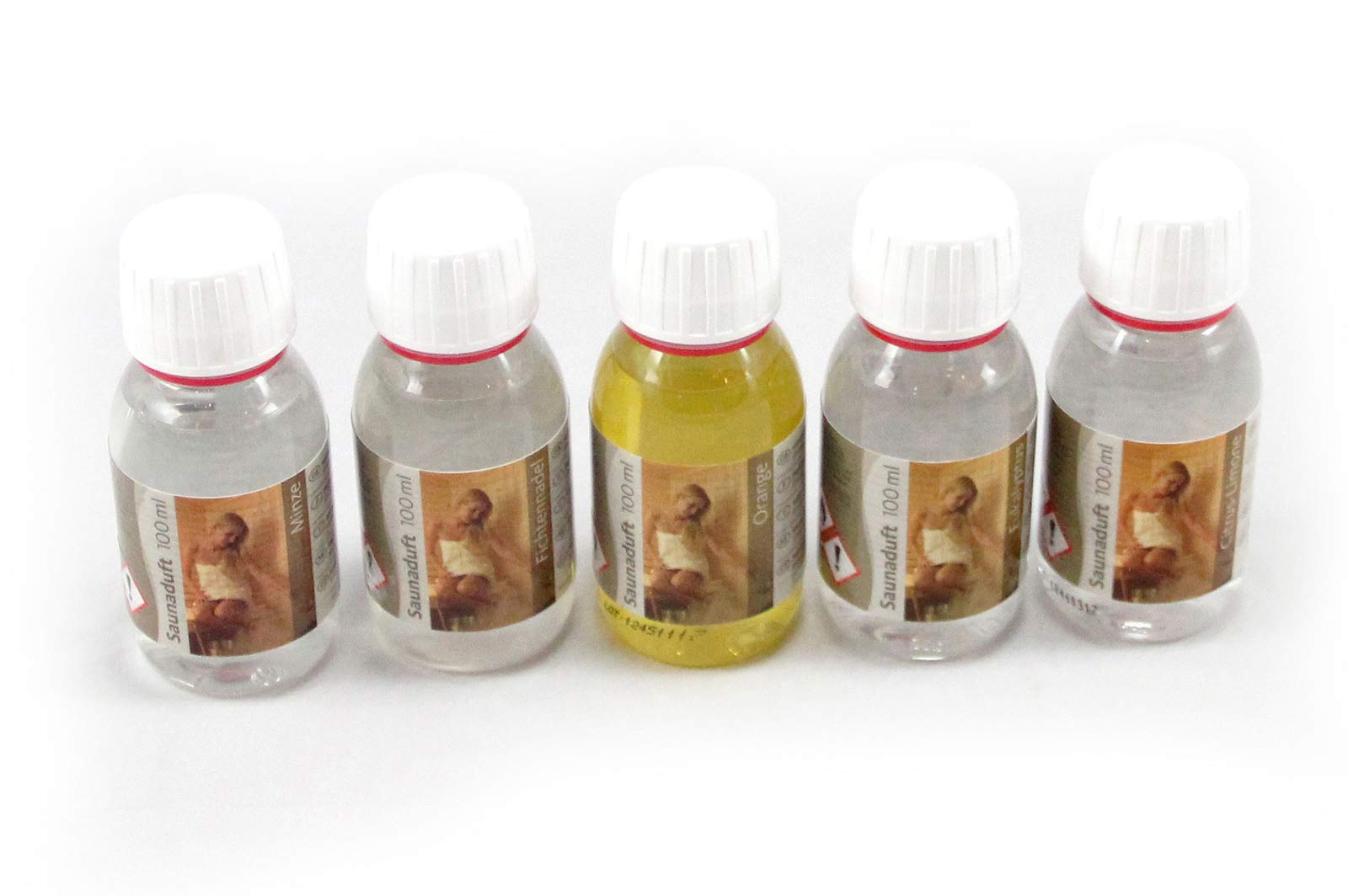 Karibu Aufguss Konzentrat Saunaduft Set 5-teilig, 5x100ml
