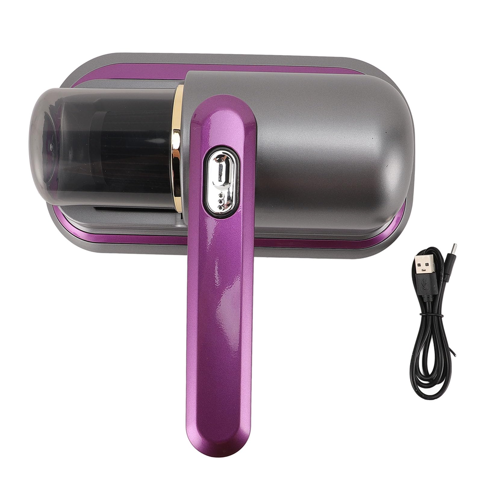 GOWENIC Aspirador de Cama de Mano, Aspirador de Colchón UV, Diseño de Succión de 12000 Pa, Iluminación UV, Potente Aspirador de Cama con Reconocimiento de Polvo para un Sueño Limpio