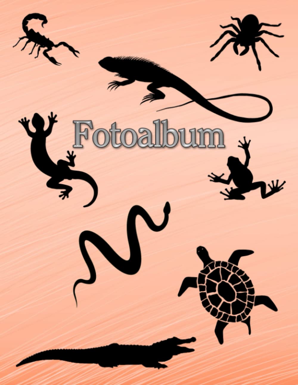 Independently published Fotoalbum Reptilien Kriechtiere Fische Schlangen Eidechsen Geckos Schildkröten Kois Vogelpinnen Skorpione Züchter Buch Aquarium Exoten Terrarium ... Andenken Erinnerungsfotobuch Apricot