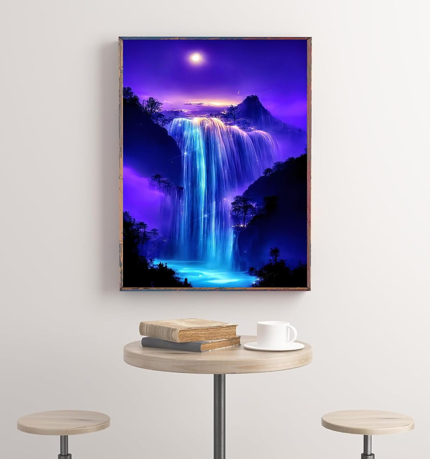 絵画 Spectacular Waterfall Spectacular Waterfall