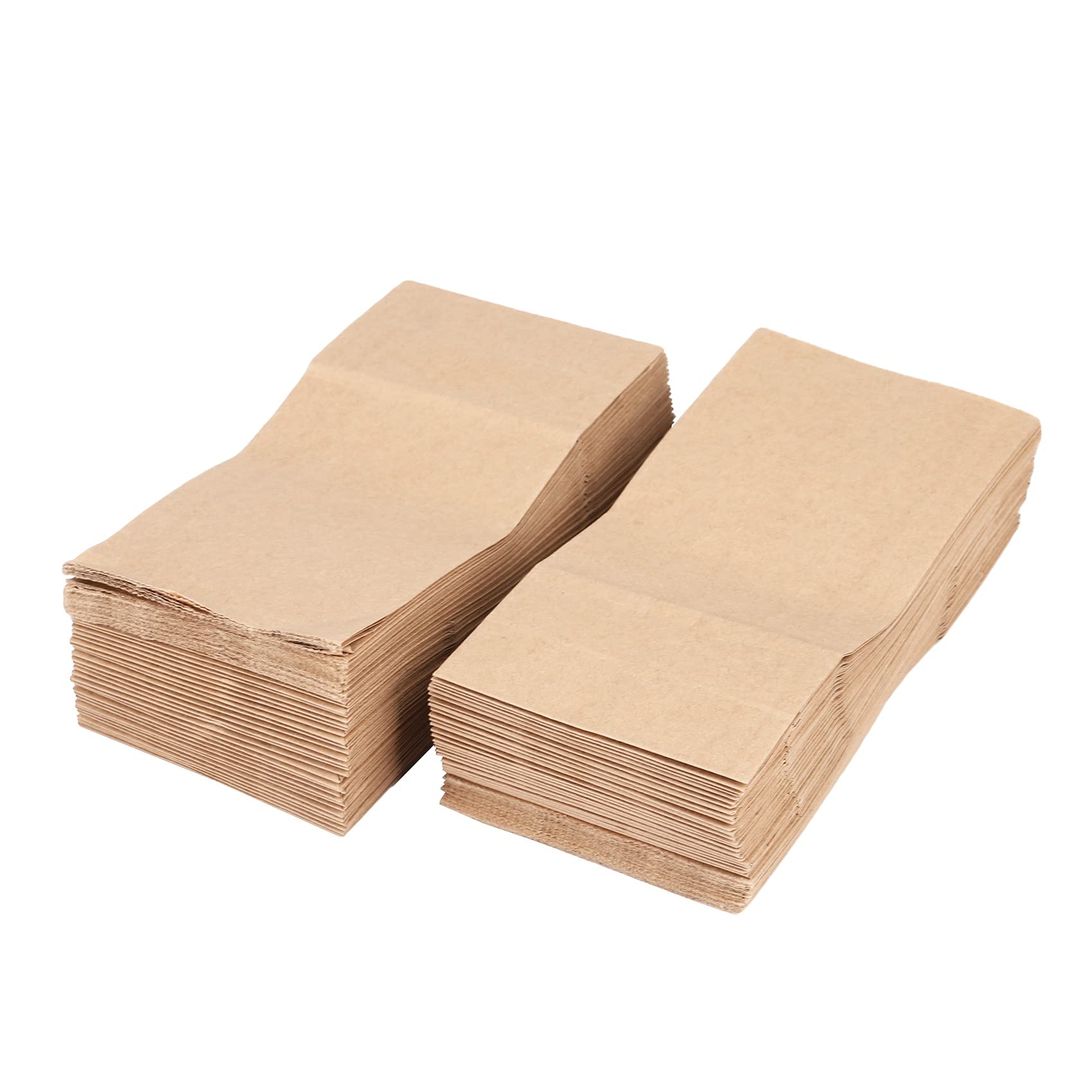 Flisdtry 100Pcs Kraft Paper Bags Food Tea Small Gift Bag Sandwich Bread Bags Wedding Supplies Wrapping Gift Takeout - Bag
