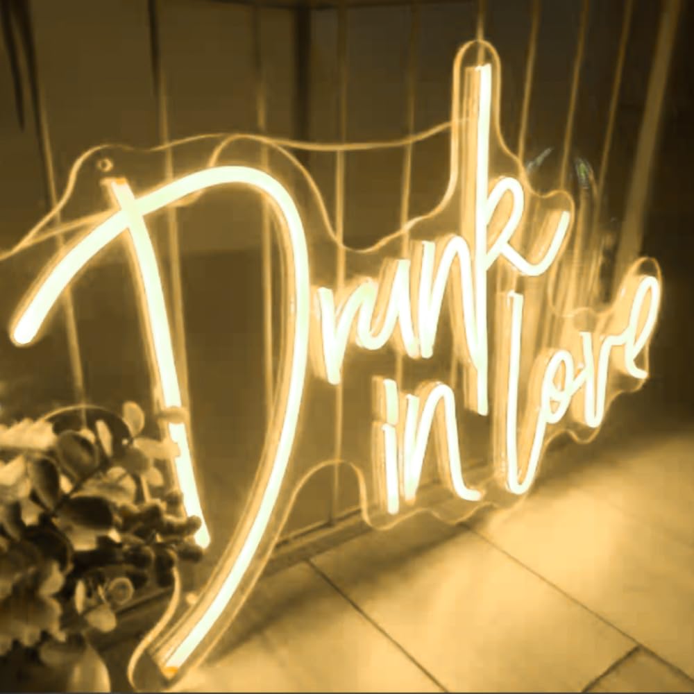 LED Sign Bar Neon Signs Drinks Led Lights Tiki Bar Wall Decorative Night Lamps Party Decoration Light USB Brightness Adjustable