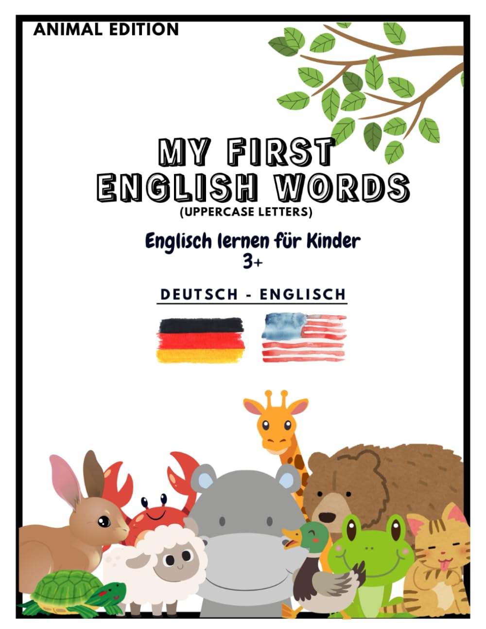 My First English Words: Color, Trace & Learn English – Made for Little Learners