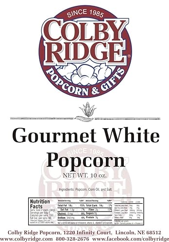 Miniatura 6 de 8Gal. (128tazas) muestras de palomitas de maíz, Colby Ridge