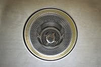 Vista 6 de Evriholder MSS-AMZ - Colador de malla para fregadero, 1 unidad, color plateado