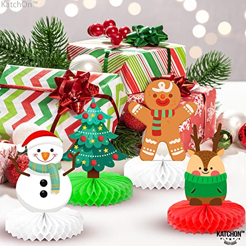 Honeycomb Christmas Decorations For Table - Pack Of 9 | Christmas Table Centerpieces For Christmas Decorations | Christmas Honeycomb Decorations | Christmas Party Decorations, Christmas Centerpieces #TOP1