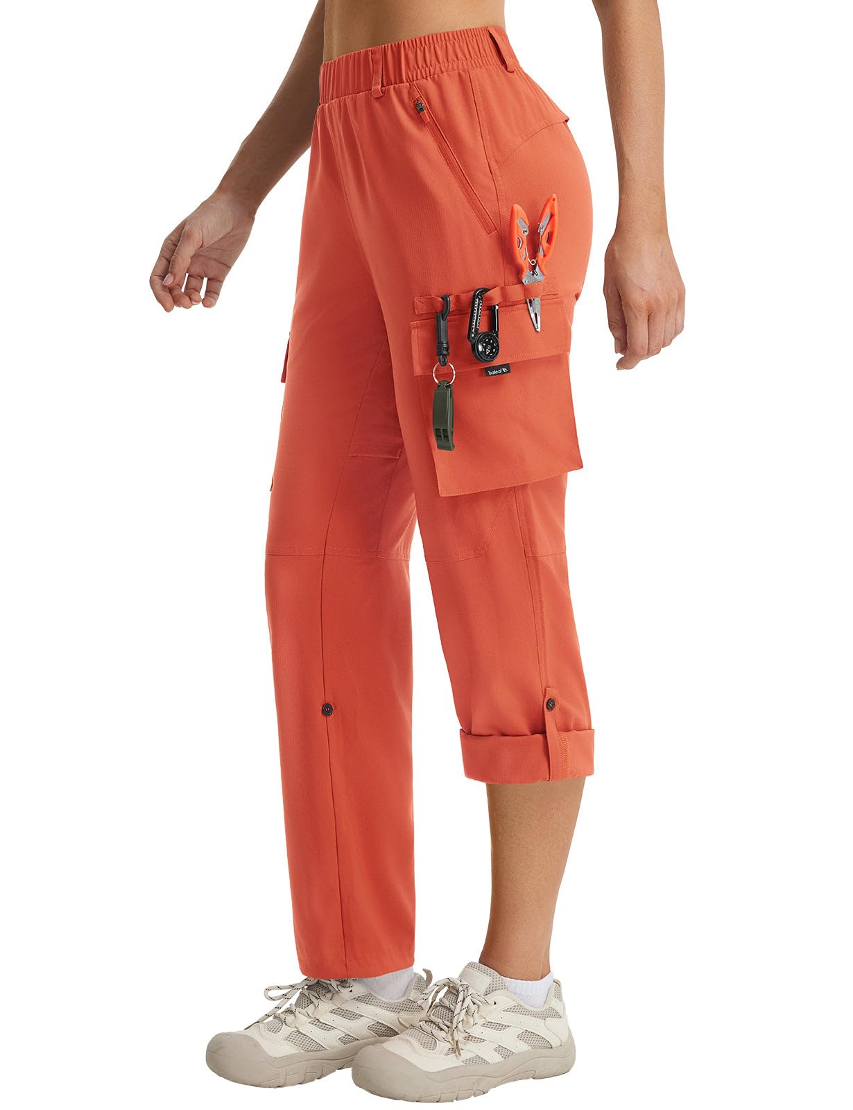 baleaf Womens Hiking Pants Water Resistant Quick Dry SPF Tactical Cargo with 5 Pockets Lightweight Breathable Ripstop UPF