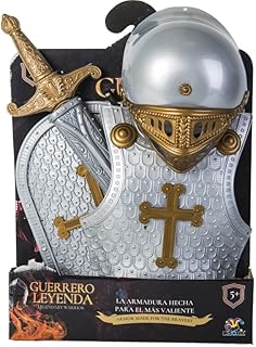 DISONIL Set Armadura Caballero 4 Piezas