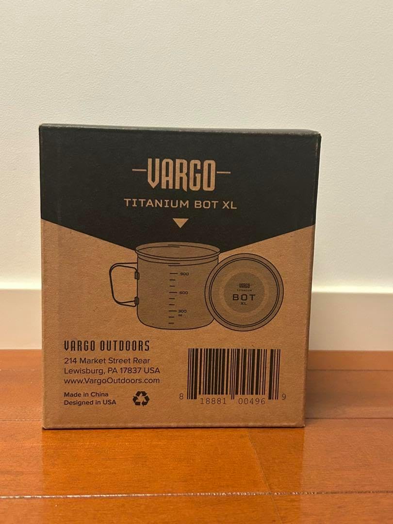 VARGO Titanium Bot XL 未使用 VARGO Titanium Bot XL 新品未使用 週末