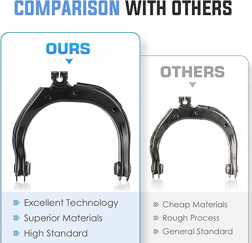 Miniatura 6 de Kit de suspensión de brazos de control delantero para Chevrolet Trailblazer (EXT) 2004-2007, GMC Envoy XL XUV 2004-2008, Buick Rainier 2004-2007,