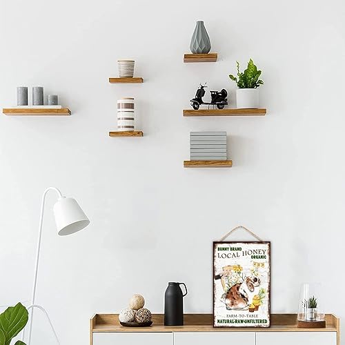 Miniatura 4 de Happy Easter Wood Hanging, Easter Bunny Hanging Decor Signs Decorations - Easter Bunny Decor Easter Door Hanger Easter Holiday Festival Wall Door