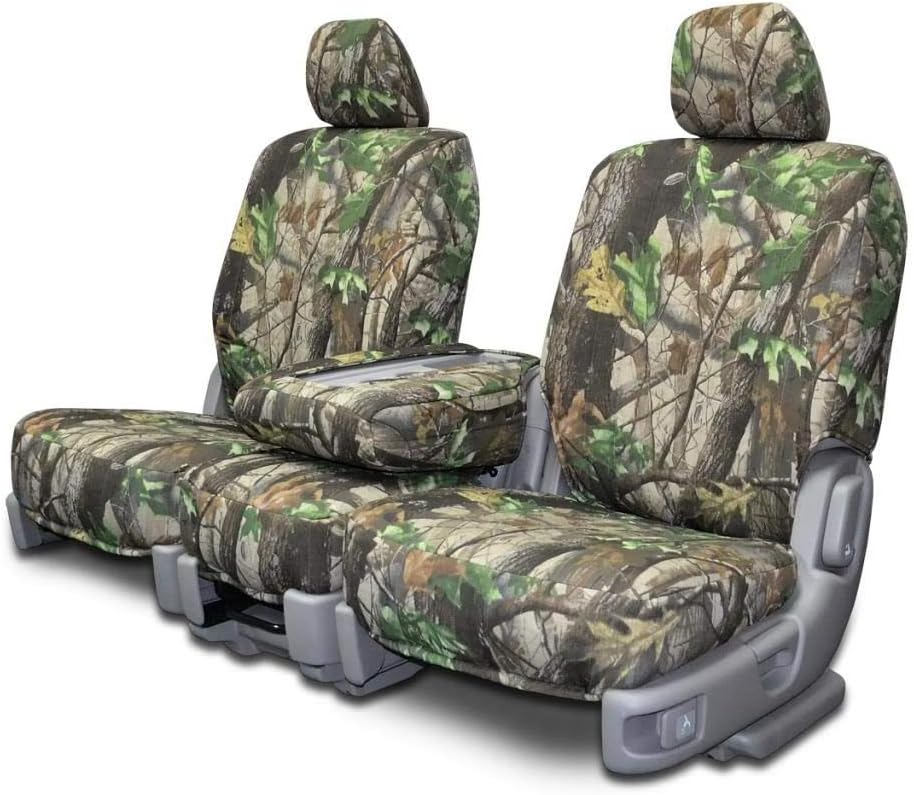 Custom Seat Covers for Ford F-250-550 Front Low Back Seats - RTG Camo